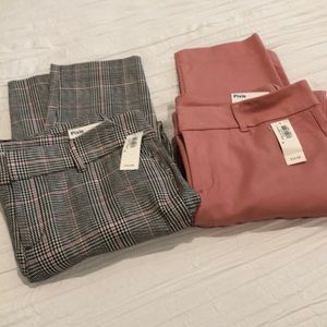 Two pair of Old Navy Pixie pants. Brand new never worn.